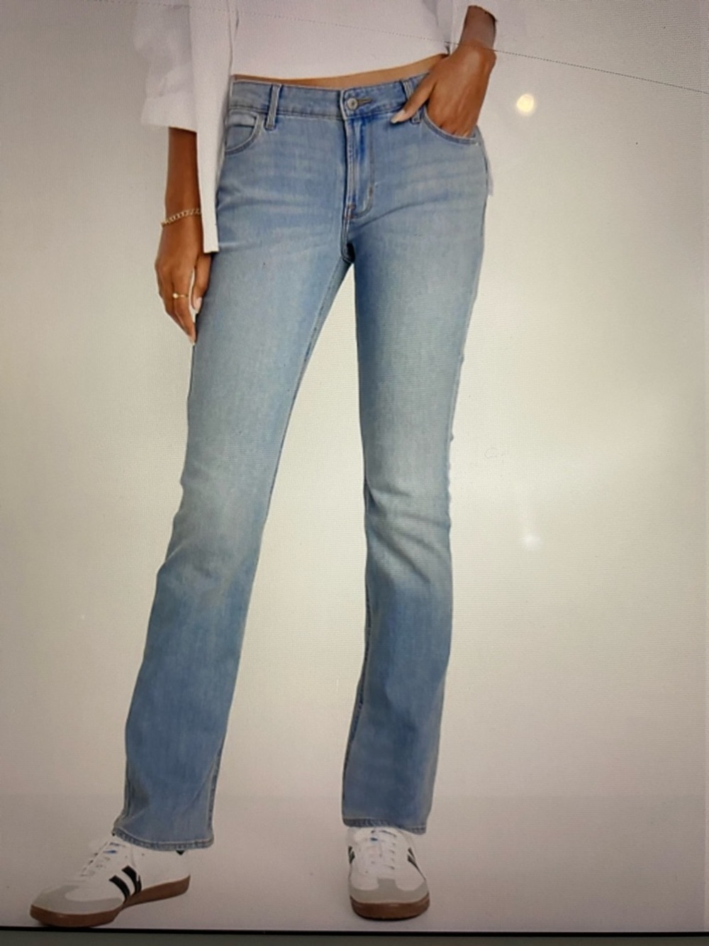Brand New Old Navy Light Blue Boot-Cut Jeans- size 12 petite